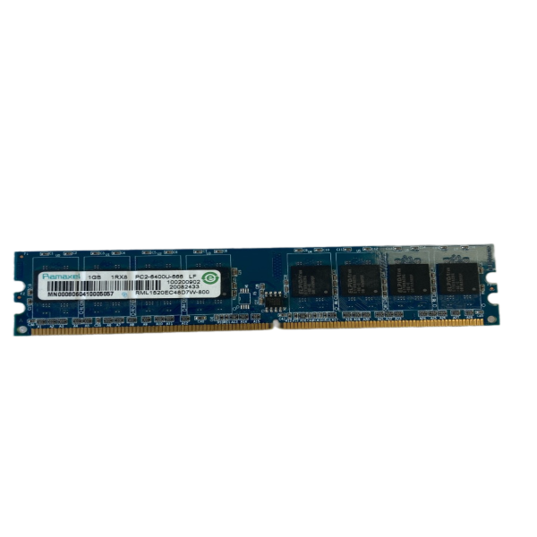 MEMORIA RAM 1GB 1Rx8 PC2-6400U-666-LF