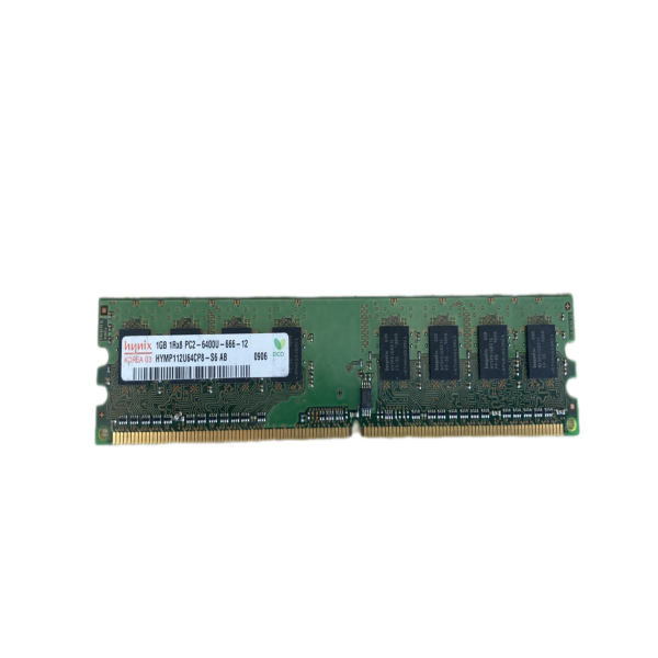 Memoria RAM Hynix 1GB 1RX8 PC2 6400U-666-12