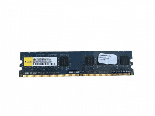 Memoria RAM elixir 512MB PC2-5300U-555-12-D1 1RX8